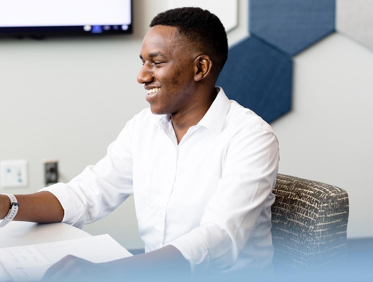 student-in-shirt-smiling